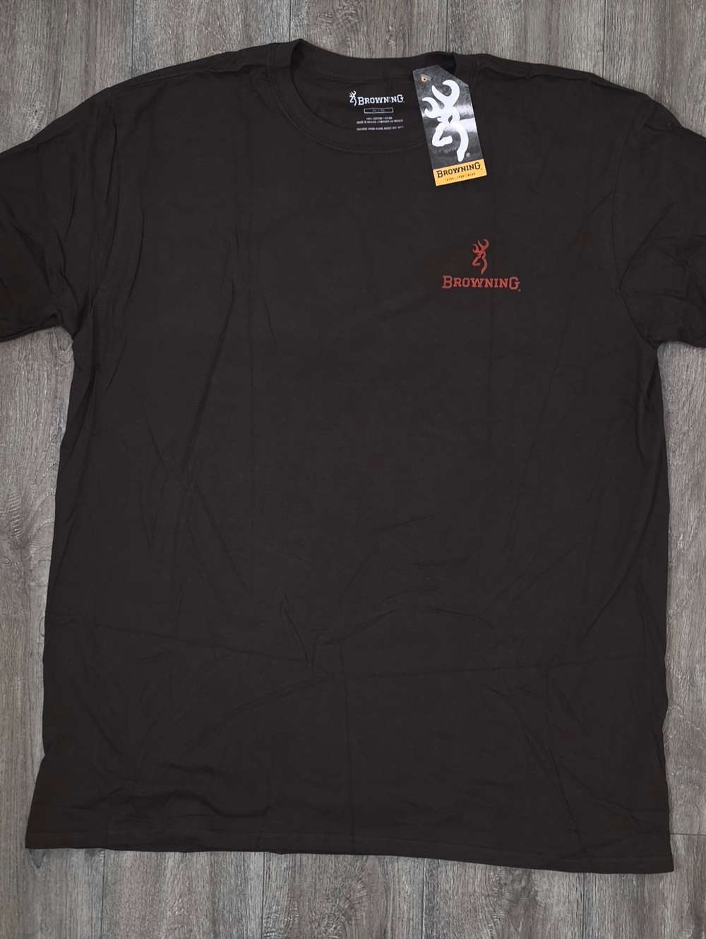 Men's Browning Target T-Shirt-Dark Chocolate-Size XL *NWT*